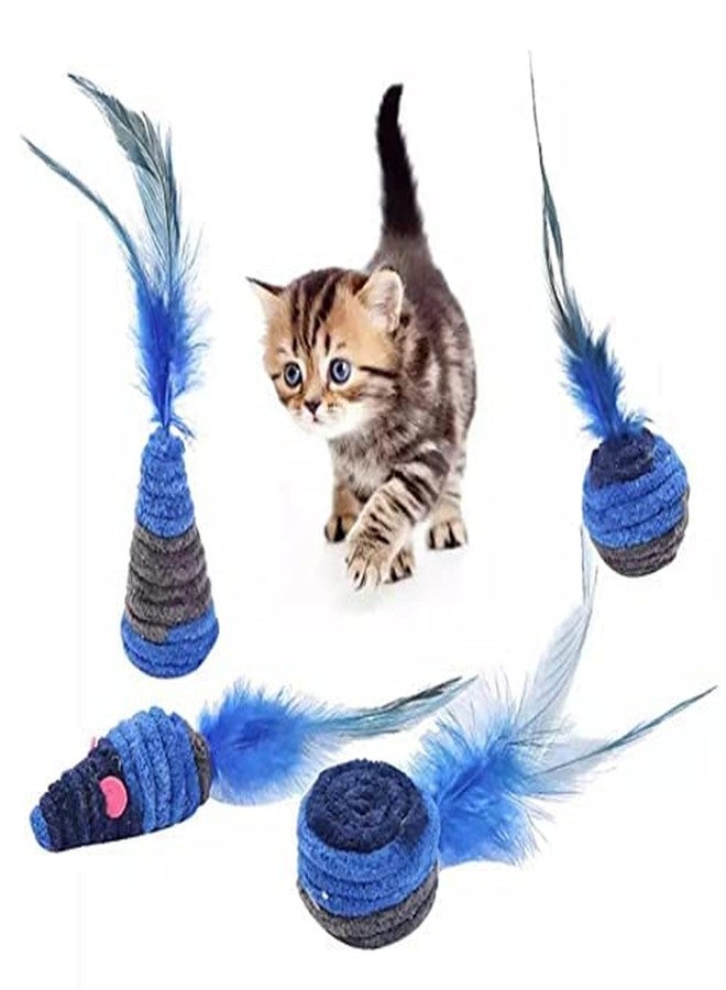 KUTKUT Interactive cat Dog pet Supplies Plus Rope Binding Play Durable Elf-Excited Training Attract Entertain cat Kitted Toy - Image 4